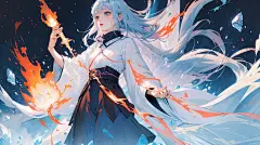 AI卡通动漫二次元角色素材 日式游戏人物设计 插画临摹图集-淘宝网
