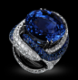 Blue Sapphire & Diamond Ring, Carnet- Michelle Ong