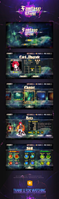 Concept Game Ui Design by Michael_Vee 