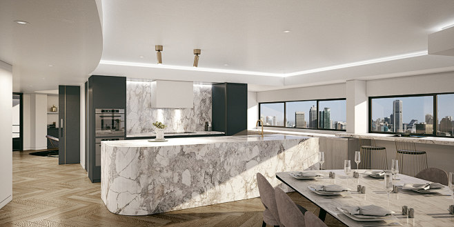 Luxury apartment AU.
