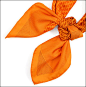 今季流行橙色丝巾(２)