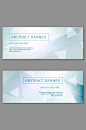 抽象科技淡蓝色banner