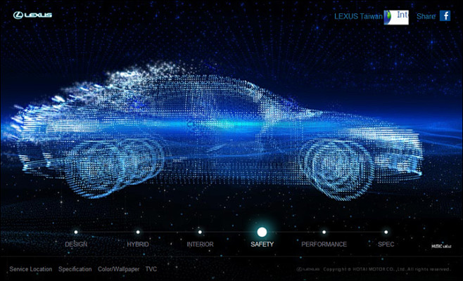 互动案例: LEXUS ALL NEW ...