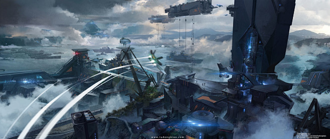 Sci-fi scene, dongbi...