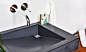 Concrete washbasin / Slant 03 on Industrial Design Served