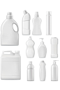 矢量瓶子洗衣液瓶造型元素设计