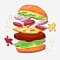 卡通手绘汉堡矢量图高清素材 300像素图 AI图免抠 大图免抠 手绘 汉堡 矢量图 面包 食物 高清免抠 元素 免抠png 设计图片 免费下载 页面网页 平面电商 创意素材