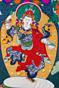 Dancing Guru བསམ་ལྷུན་གུ་རུ། (Padmasambhava/ Guru Rinpoche)