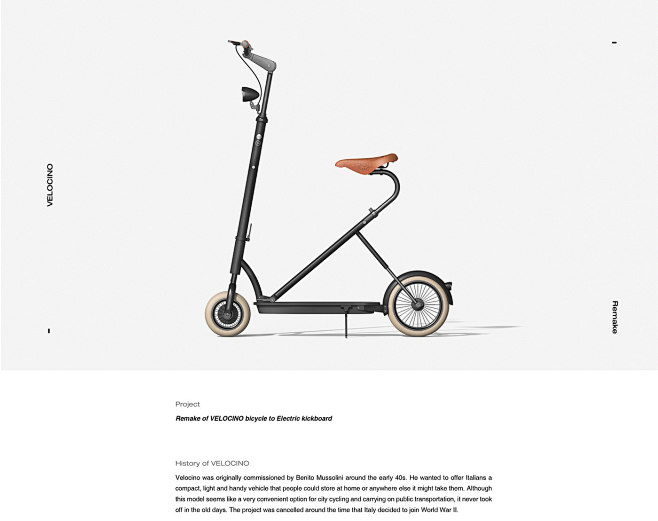 Remake Velocino bike...