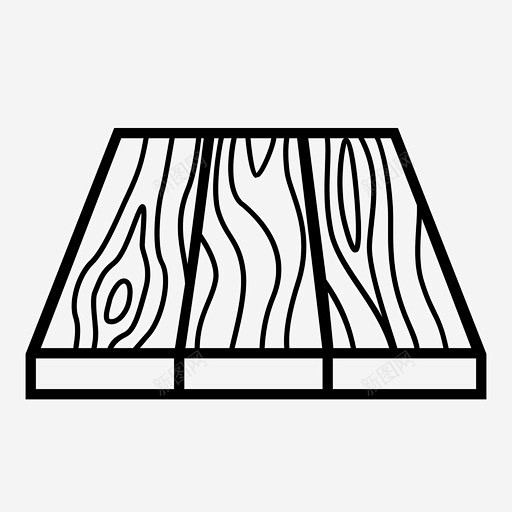 木板地板层压板图标高清素材 地板 层压板 工具 木材纹理 木板 免抠png 设计图片 免费下载