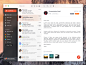 Dribbble - mail_orange-bg.jpg by Yasir Buğra Eryılmaz