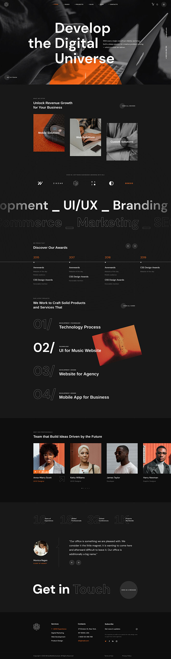 Web 项目 | Behance 上的照片、视频、徽标、插图和品牌