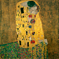克里姆特Gustav Klimt——《吻》 赏析 - 水木白艺术坊 - 贵阳画室 高考美术培训