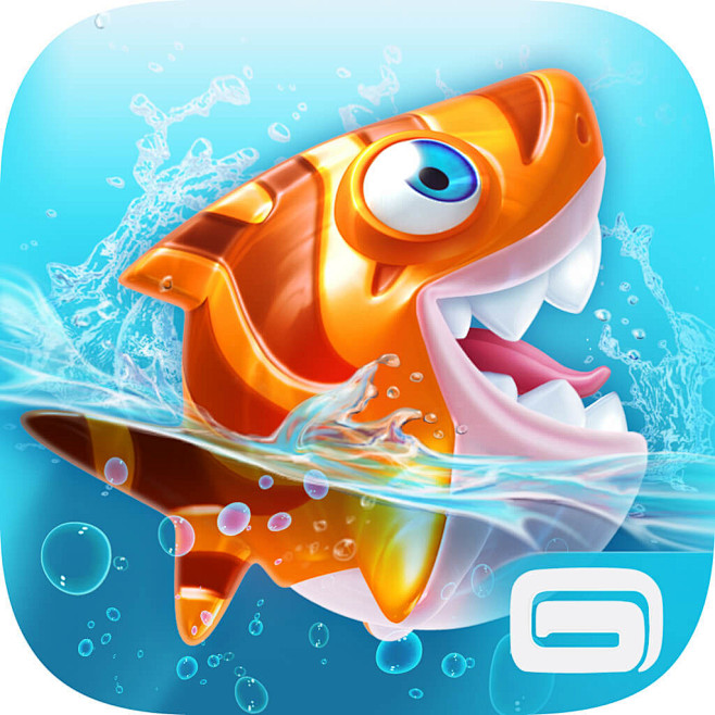 Shark Dash Icon, Dav...