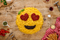 Emojis & Food - Universal Languages : Emojis & Food - Universal Languages: A conceptual food photography series comunicating through two universal languages. ITALY - Cuore Mio. JAPAN - Wasabi. MEXICO - Buena Onda. Styling/Creative Direction: Anna 