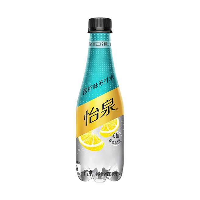 怡泉苦柠味苏打水400ml-花瓣网