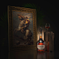 BOTTOMS UP - CGI Beverage Exploration : I frequently receive requests from clients looking to transition from photography to CGI for their products, especially from the beverage industry. So I decided to create a case study to show the quality and kind of