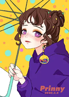 LX008_Sunny_普利尼__插画师作品_涂鸦王国gracg.com