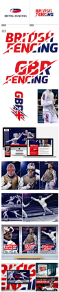 British Fencing英国击剑队发布新形象设计 设计圈 展示 设计时代网-Powered by thinkdo3 #设计#