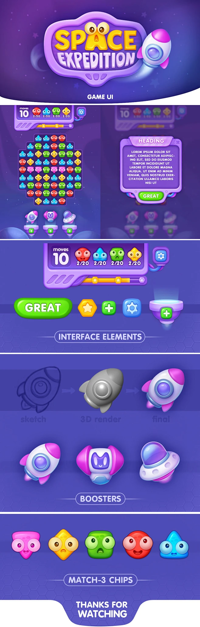 Game interface and chips-花瓣网