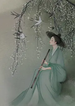 古风人物插画