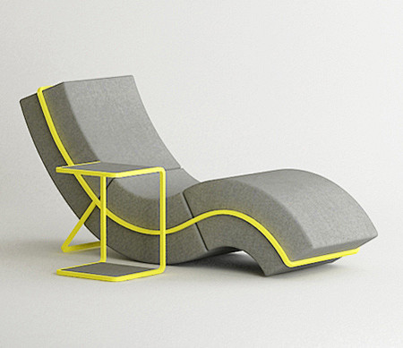 韩国设计师hyungsukcho曲线框架家具系列设计路上网页设计网站建设