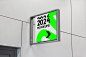 商业展览商场办公大楼艺术展导引导视牌路牌vi贴图样机PSD素材713-淘宝网