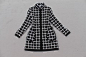 2013秋冬最新款针织外套出口欧美原单专柜正品格子外套