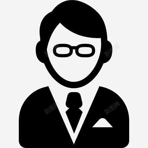 办公室的工作人员图标