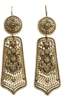 Bidermann Bronze Mharaja Earrings