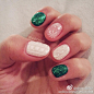 #knitted nail##毛衣甲#  天冷了，给指甲也穿件毛衣  ​​​