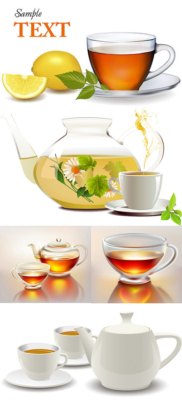 逼真茶壶茶杯