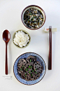 肉粒炒藕片、肉末紫菜蛋花汤
——一菜一汤一米饭