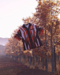 Photo by Prada on November 05, 2020. May be an image of outerwear and tree.