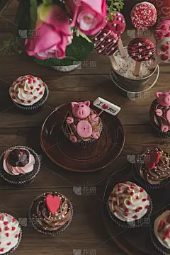爱的概念蛋糕