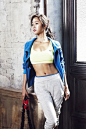 韩马甲线女星爱跑步  腰瘦臀肥动感十足 : 全慧彬是韩国当红的艺人，她平时就非常热爱运动，尤其是跑步和健身。