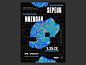 Sepehr Mozhgan collage design geometry layout pattern poster texture type