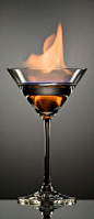 Flaming Martini  Coffee and Drinks, Cushcoffee.com