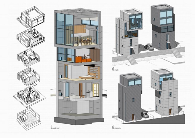 日本神户市44混凝土住宅44houseiiby安藤忠雄tadaoando灵感日报02这