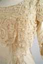 Exquisite 1900s Belle Epoque Wedding Gown