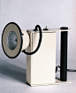 Gae Aulenti and Piero Castiglioni, Mini Box Table Light, for Stilnovo, 1980