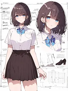 AI 服设| JK制服 青春纪念册 - 小红书
