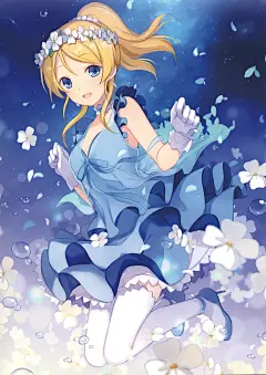 漫画师笔下的女孩，非常可爱的美少女，做壁纸很合适喜欢就自取