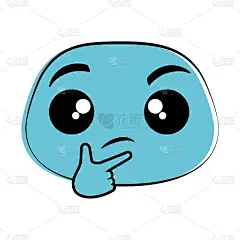 深思熟虑的表情符号
