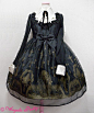 Angelic Pretty - Horror Garden [black x gold]: 