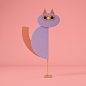 scandinavian animal design : cartoon, design, 3d , adobe , animal