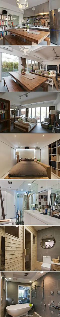 [] cugala#室内设计#设计师杰夫•崔关于香港家居的新设想|这个住宅由精通多种学科的设计家杰夫·崔所设计，占地1220平方英尺，它的这种灵活的氛围，开阔的空间，宽敞的布局就是一个极好的室内设计典范。该设计师说当初他必须要重新考虑这个新房子的布局，[hold住]&gt;&gt;http://t.cn/zWnweCi来自:新浪微博