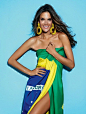 #旧时光# Glamour Brasil September 2013：Alessandra Ambrosio by Robert Astley-Sparke，去年的片子今年终于出高清无水印大图了！热情的桑巴女郎是PO主去年的最爱