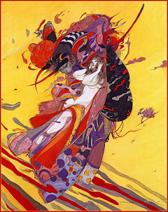 禺华采集到天野喜孝