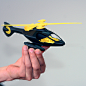 3D打印的组装飞机，模型文件可点击图片进入下载。设计师 Michele Badia #教育# #玩具# #模型# #科技# #3D打印# #儿童# #组装# #3D模型#   